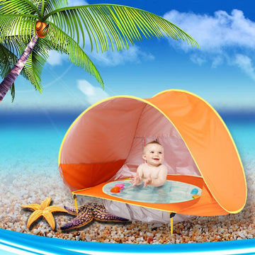PopHub - Portable Pop Up Baby Beach Tent