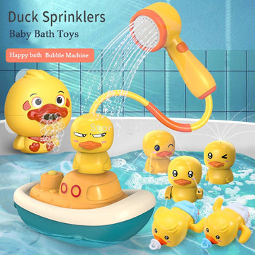 DuckyPop - Shower Spray Duck Bath Toys