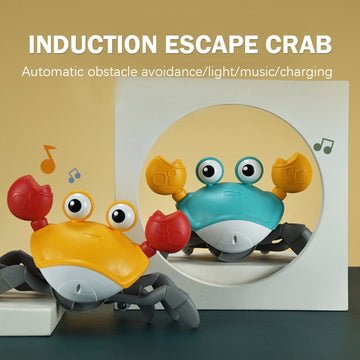 Crawling Crab with Music and LED Light Up for Kids